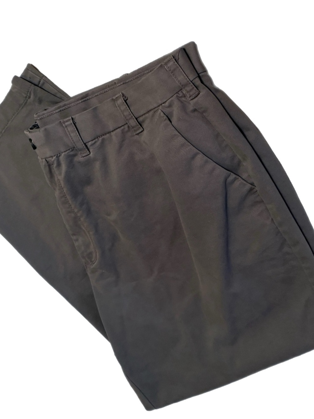 IZOD Dress Mens Pants size 44x29 in Olive/Grey EUC - Picture 12 of 17